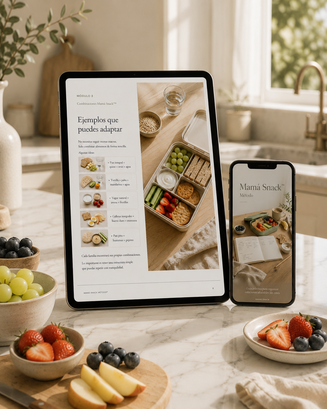 Mamá Snack Método™ | El sistema para crear colaciones fáciles, equilibradas y sin estrés